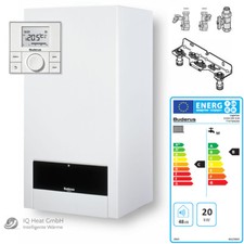 Buderus Paket W6 Logamax U154-20(K) Gas Heiztherme Etagenheizung RC200