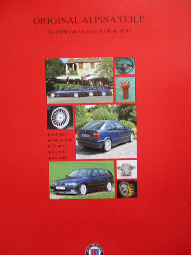 Alpina original teile 3er - alpina,