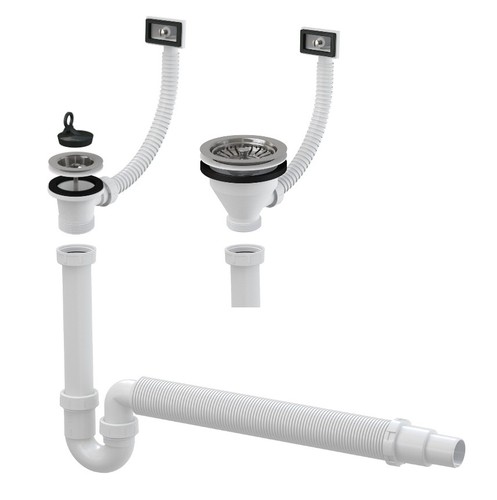Ablaufgarnitur siphon flex - ablaufgarnitur,