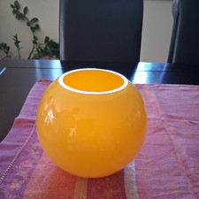 Kugelvase Ø 18 cm Gelb