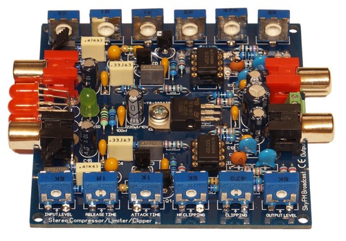 Stereo compressor limiter - compressor,