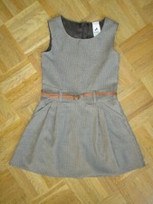 Palomino elegantes Winterkleid mit Gürtel Wollkleid Gr. 122 TOP Zustand