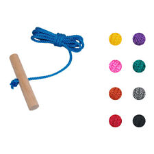 Schlittenseil mit Holzgriff