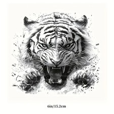 3D Tiger Autoaufkleber Sticker