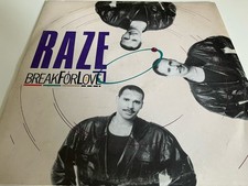 Raze - Break For Love 1989 LP
