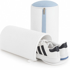 2er Schuhwaschbeutel für Waschmaschine Sneaker & Schuhe Reinigung Wäschenetz