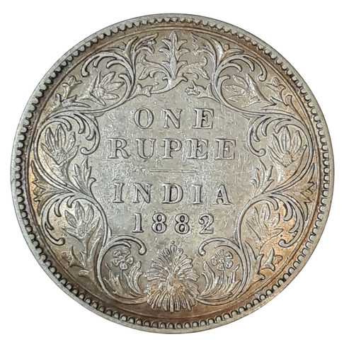 Indien india one rupee 1882 - indien,