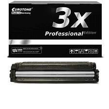 3x PRO Toner SCHWARZ ersetzt