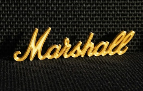 Marshall amp logo badge - amp,