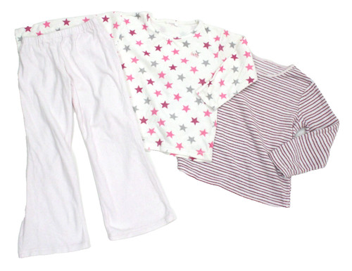 3tlg nicki schlafanzug hose - 3tlg, nicki-