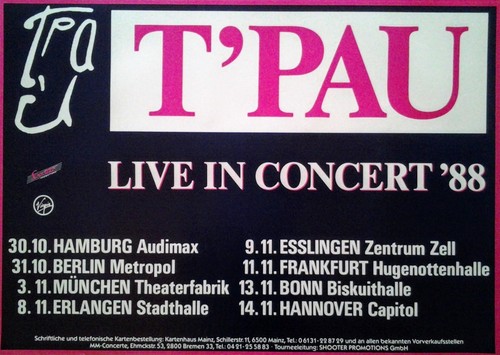 Pau live - t`pau:,