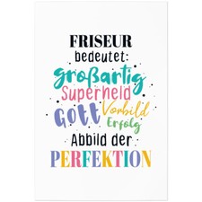 Friseur bedeutet Gott Vorbild