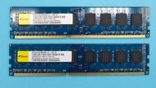 Elixir 8gbddr3 - elixir, 8gb(2x4gb)ddr3