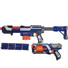 Nerf Alpha Trooper CS-12 & Strongarm Blaster Set mit Darts