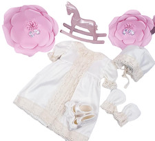 Taufkleid Gr.62 68 (3-6Mon)