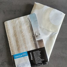 Fiocco light gold 10.17027 Textil Duschvorhang 180x200cm mit Metallic Effekt