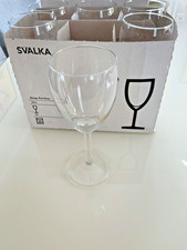 IKEA SVALKA 6 Stk. Weinglas 30 cl, 18 cm hoch, mindestens 50 vorhanden
