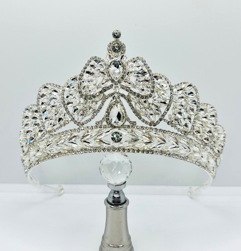 Schleifen diadem silber - schleifen,