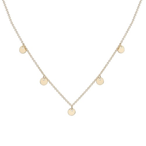 Collier gelbgold 585 5 - gelbgold,