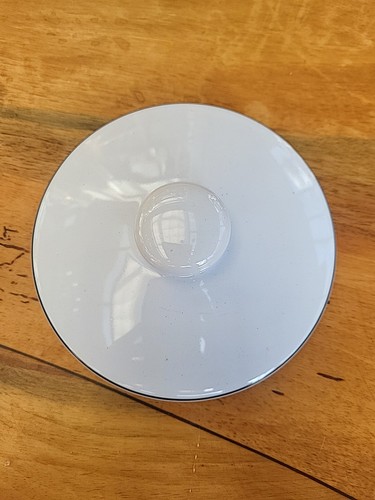 Deckel keramik lasiert 13cm - deckel,