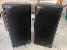 Audax Standlautsprecher Set, Holzkorpus schwarz, Hochformat, Nachlass, Auflösung