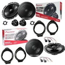 Set 6 Lautsprecher Pioneer Vorne und Hinten für Opel Astra K Ab 2015