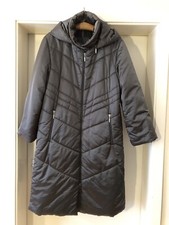 Airfield | Steppmantel | abnehmbare Kapuze | graumetallic | federleicht