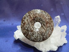Jaspis Donut  45mm Edelstein Anhänger