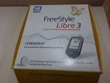 FreeStyle Libre 3 Diabetes Lesegerät mg/dL Blutzucker Messgerät Neu