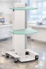 Rollwagen mit Glasböden Arzt