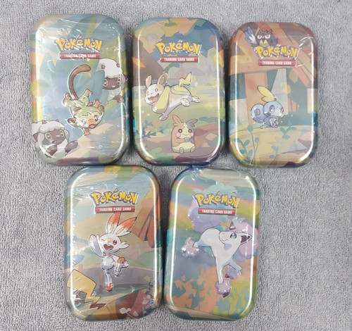 Pokemon mini tin set - set, galar
