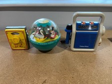 3 x VINTAGE FISHER PRICE