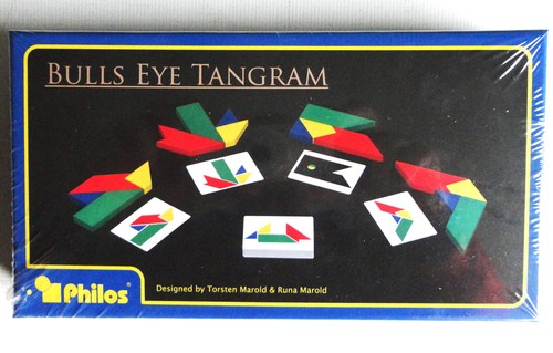 Bulls eye tangram legespiel - tangram,,