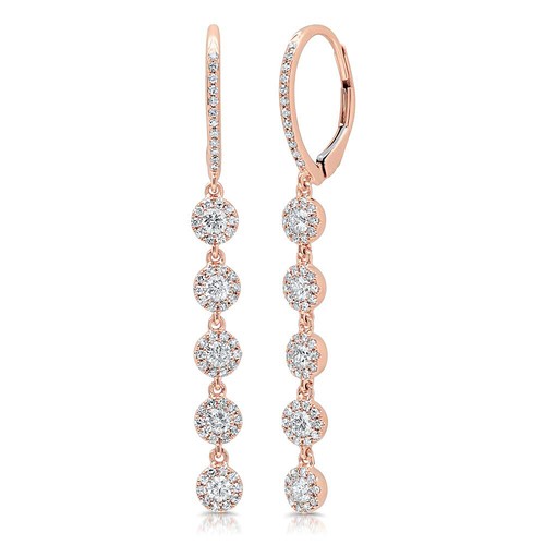 98ct 14k roségold - 14k, runde