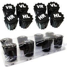 8/16 Stück Ventilkappen mit Reifenmarkierung für Auto Lastwagen Fahrräder