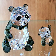 Swarovski Figur 5063690 Pandamutter mit Baby. Top Zustand