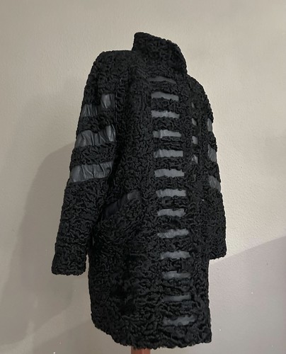 Perser pelzmantel schwarz mit - pelzmantel,