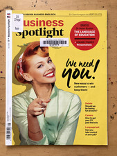 Zeitschrift BUSINESS SPOTLIGHT 5/2020 Fun at work, New customers,Language Test