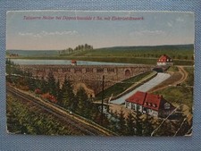 alte Ansichtskarte Postkarte AK Talsperre Malter Dippoldiswalde Sachsen E-Werk