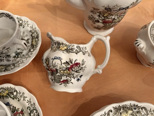 Kaffeeservice teilig mit - 21-teilig,