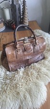 Jaguar Tasche Krokodilleder