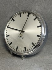 AEG Selva Wanduhr Industrie