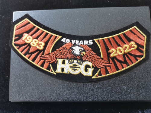 Harley davidson hog aufnäher - hog,