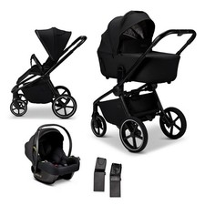 Moon Resea 2.0 Kombikinderwagen SET inkl. Cosmo 2.0 Babyschale onyx TOP