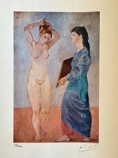 Pablo Picasso Handsigniert Original Lithographie Aufdruck Zertifikat Appraisal