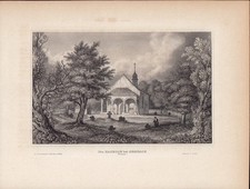 Original Stahlstich. 1850. Die