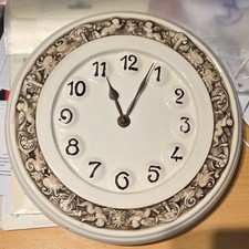Porzellan*Telleruhr*Wanduhr*K?