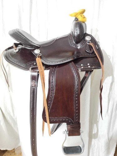 Western premium leder trail - western,