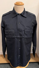 US Hemd Feuerwehr dunkelblau