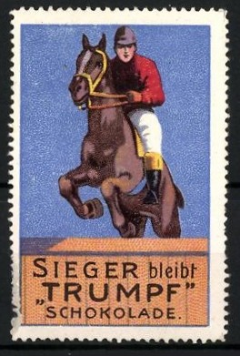 Reklamemarke sieger bleibt - sieger,